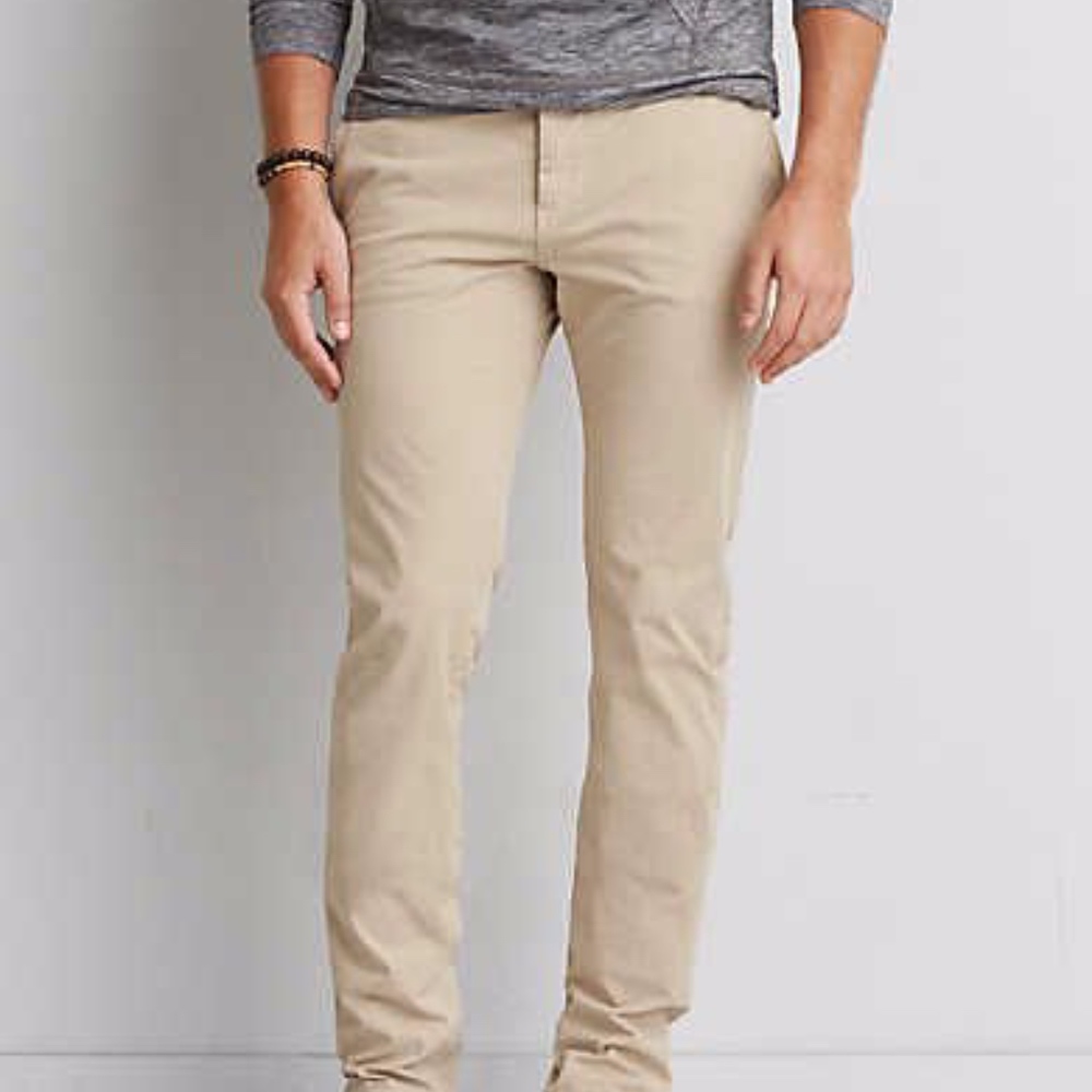 American Eagle Light Chinos 32 x 30 Flex Fit